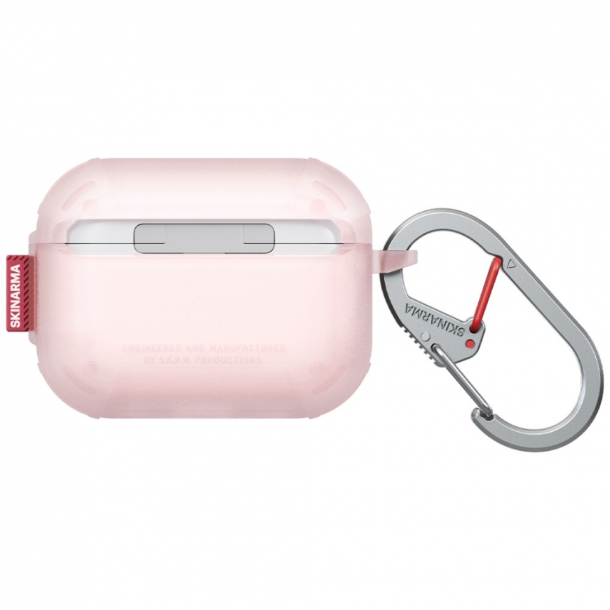 Etui Skinarma Mecha LE do AirPods Pro 3 Frost Blush – 3