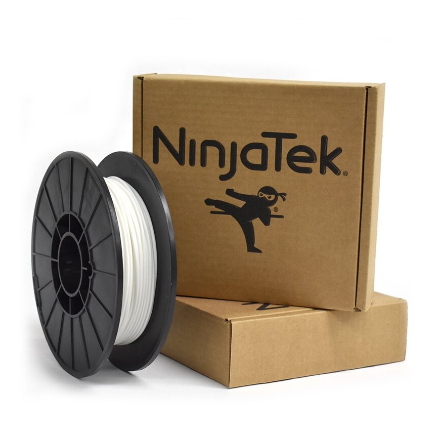 NinjaTek Cheetah elastīgs - 2.85 mm - 0.5 kg - Snieguolė