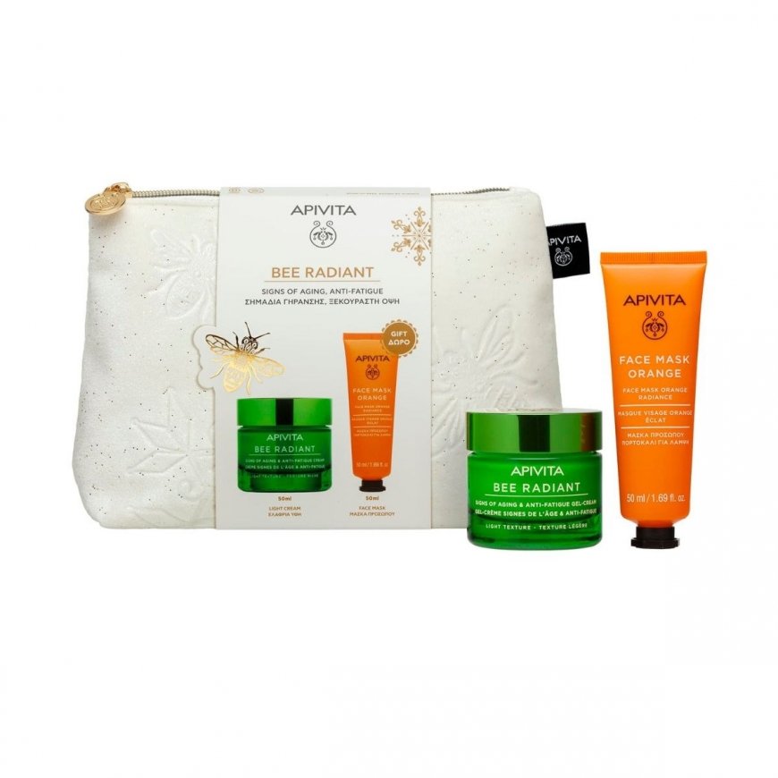 Apivita BEE RADIANT GEL-KRĒMS NOVECOŠANAS