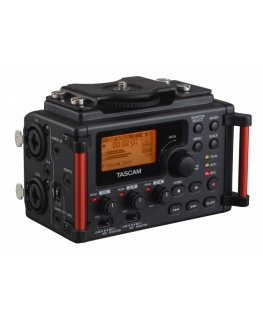 Tascam DR-60DMKII digitaalne audiosalvesti Must, Punane
