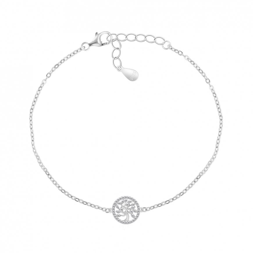 Brilio Silver Populiari sidabrinė apyrankė Tree of Life BRC55W – 2
