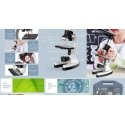 Madej Microscope with Case, Metal Construction Madej Microscope with Case, Metal Construction