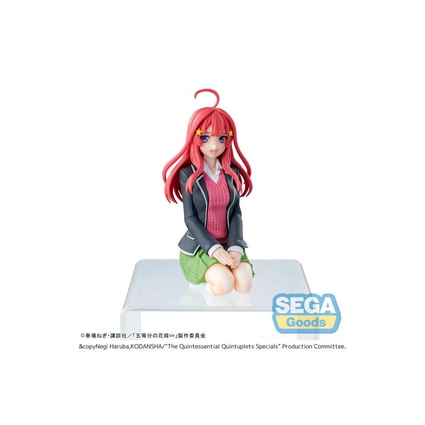 Sega Goods The Quintessential Quintuplets Itsuki Nakano PM Perching figuur 10cm – 2