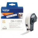 Brother DK-11203 этикеточная лента Черный на белом Brother DK-11203 этикеточная лента Черный на белом
