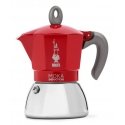 Bialetti Moka Induktion Mokas kafijas katliņš 0,28 L Sarkans, Nerūsējošs tērauds Bialetti Moka Induktion Mokas kafijas katliņš 0,28 L Sarkans, Nerūsējošs tērauds