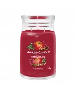 Yankee Candle Red Apple Wreath wax candle Cylinder Fruity 1 pc(s)