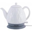 Enamelled kettle 2.5 L cream