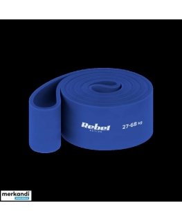 TPE harjutusrihm - Power Band PT-6, sinine 27-68 kg REBEL ACTIVE