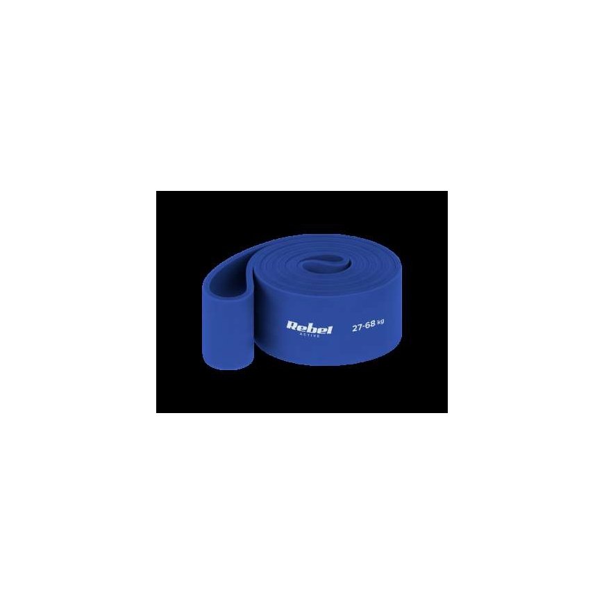 TPE Exercise Band - Power Band PT-6, blue 27-68 kg REBEL ACTIVE – 2