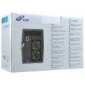 FSP FP 600 UPS-virtalähde 0,6 kVA 360 W 2 AC-pistorasia(a) FSP FP 600 UPS-virtalähde 0,6 kVA 360 W 2 AC-pistorasia(a)