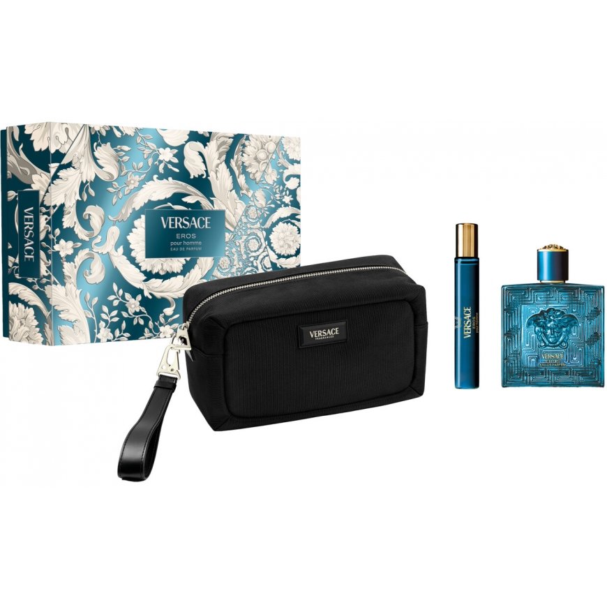 Versace Eros Eau De Parfum Spray, 100 ml Set 3 Pieces – 2