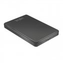 LogiLink UA0339 cieto disku uzglabāšanas sistēma HDD/SSD korpuss Melns 2.5" LogiLink UA0339 cieto disku uzglabāšanas sistēma HDD/SSD korpuss Melns 2.5"