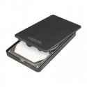 LogiLink UA0339 cieto disku uzglabāšanas sistēma HDD/SSD korpuss Melns 2.5" LogiLink UA0339 cieto disku uzglabāšanas sistēma HDD/SSD korpuss Melns 2.5"