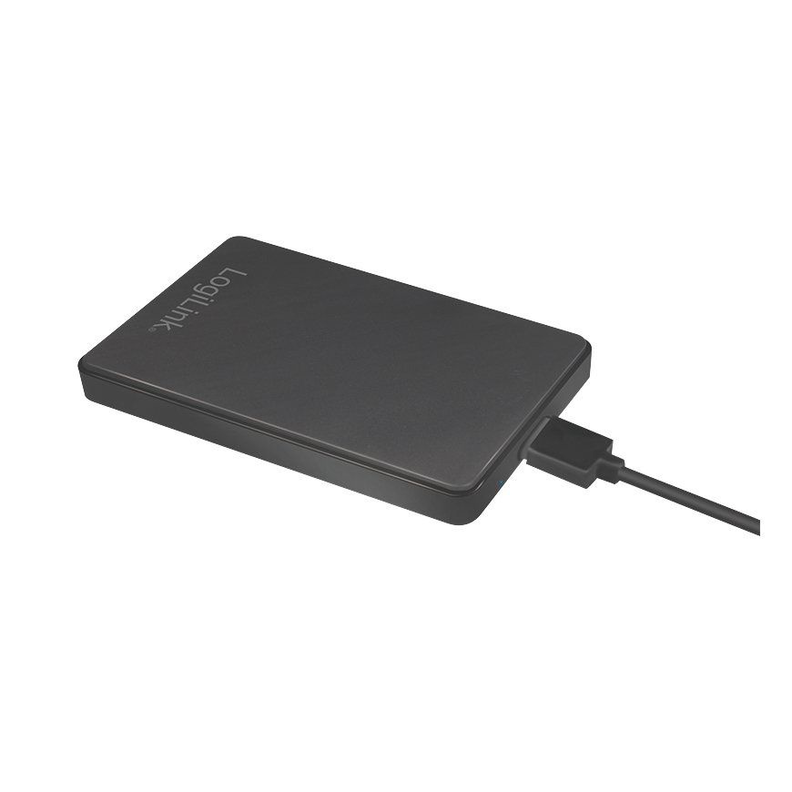 LogiLink UA0339 storage drive enclosure HDD/SSD enclosure Black 2.5" – 5