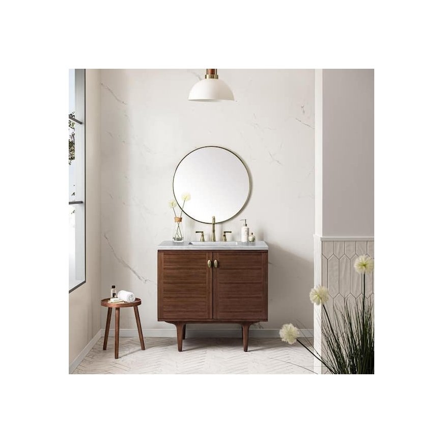 FORMA Bathroom Column, bamboo frame, 36 x 33 x 110 cm