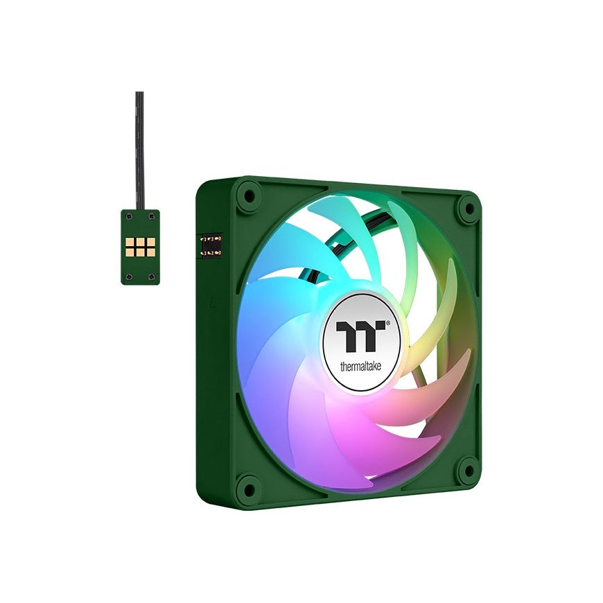 Thermaltake CT140 EX ARGB Sync PC Computer case Fan 14 cm Green 3 pc(s)