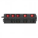 LogiLink LPS251 удлинитель 1,5 m 4 розетка(и) Для помещений Черный LogiLink LPS251 удлинитель 1,5 m 4 розетка(и) Для помещений Черный
