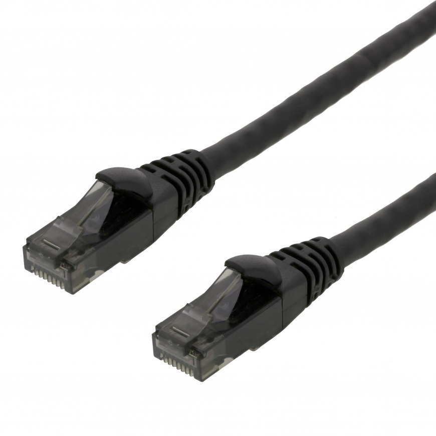Deltaco UUTP-1502 tinklo kabelis Juoda 1,5 m Cat6 U/UTP (UTP)