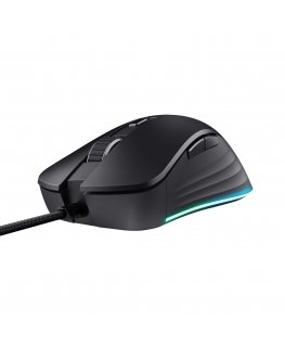 Trust GXT924 YBAR+ mouse Gaming Right-hand USB Type-A Optical 25600 DPI