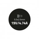 Qoltec 50071.90W maitinimo adapteris / inverteris Vidaus Juoda