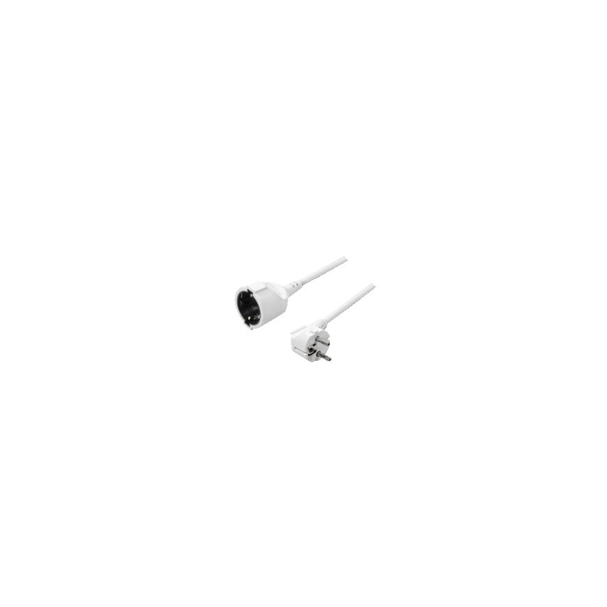 LogiLink LPS101 power cable White 3 m