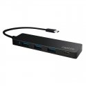 LogiLink UA0311 interface hub USB 3.2 Gen 1 (3.1 Gen 1) Type-C 5000 Mbit/s Black LogiLink UA0311 interface hub USB 3.2 Gen 1 (3.1 Gen 1) Type-C 5000 Mbit/s Black