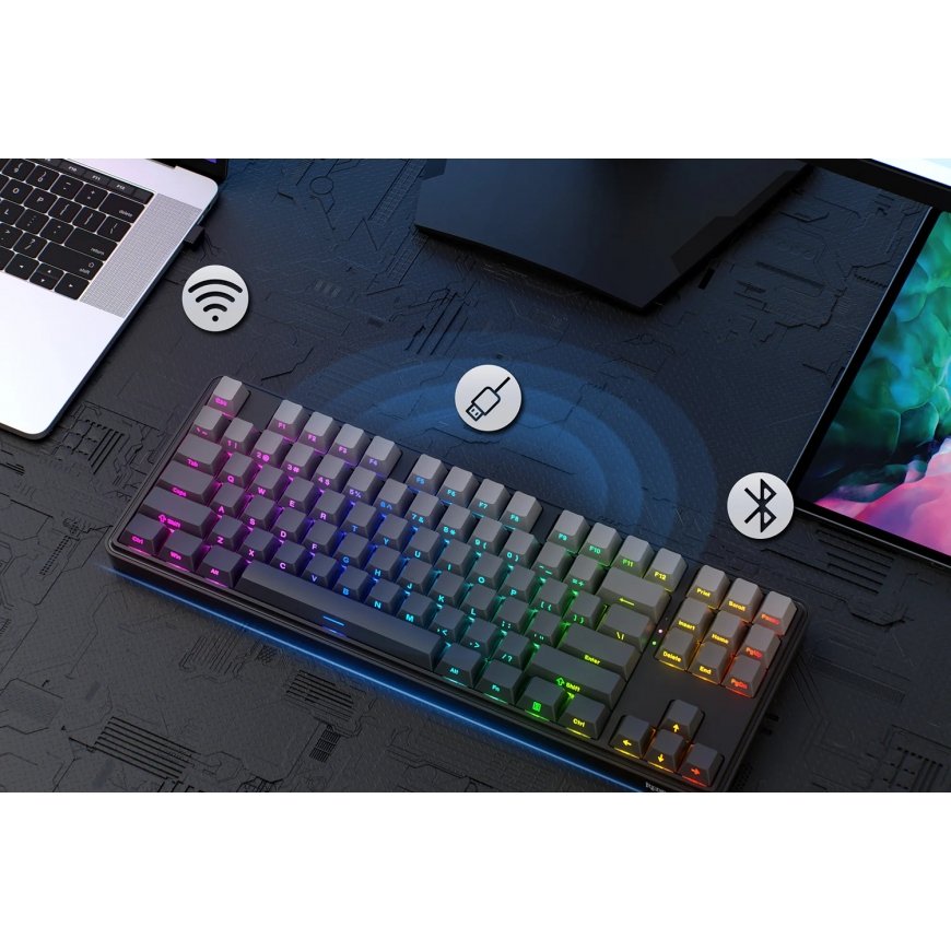REDRAGON K707SP-RGB-PRO StarBlade keyboard USB + RF Wireless + Bluetooth Black – 2