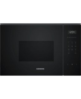 Siemens iQ500 BF525LMB1 микроволновая печь Черный Обычная (соло) микроволновая печь Встроенный 20 L 800 W