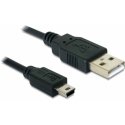 DeLOCK 82273 USB kabelis USB 2.0 1 m USB A Mini-USB B Juoda DeLOCK 82273 USB kabelis USB 2.0 1 m USB A Mini-USB B Juoda