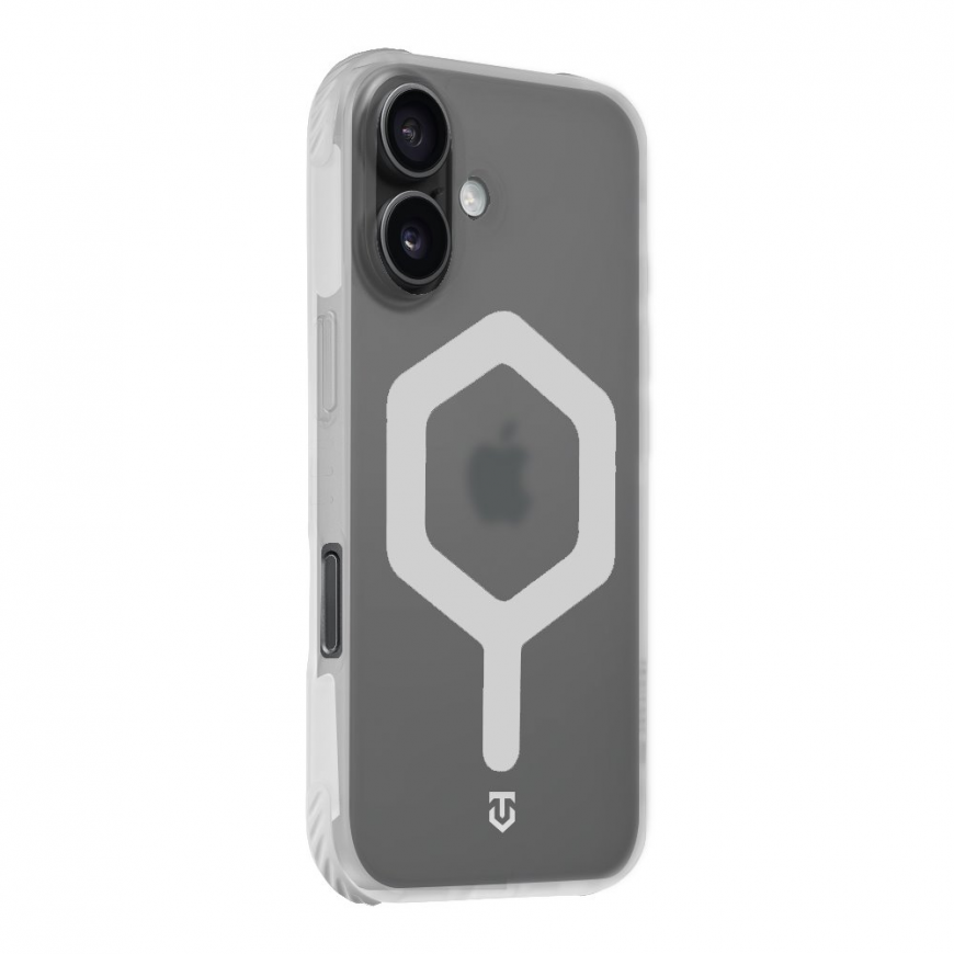 Tactical MagForce Hexagon Cover for Apple iPhone 16 T-White