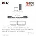CLUB3D CAC-1092 DisplayPort kabelis 1,6 m Melns CLUB3D CAC-1092 DisplayPort kabelis 1,6 m Melns