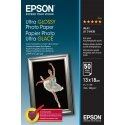 Epson Ultra Glossy Photo Paper, 130 x 180 mm, 300g/m², 50 sheets Epson Ultra Glossy Photo Paper, 130 x 180 mm, 300g/m², 50 sheets
