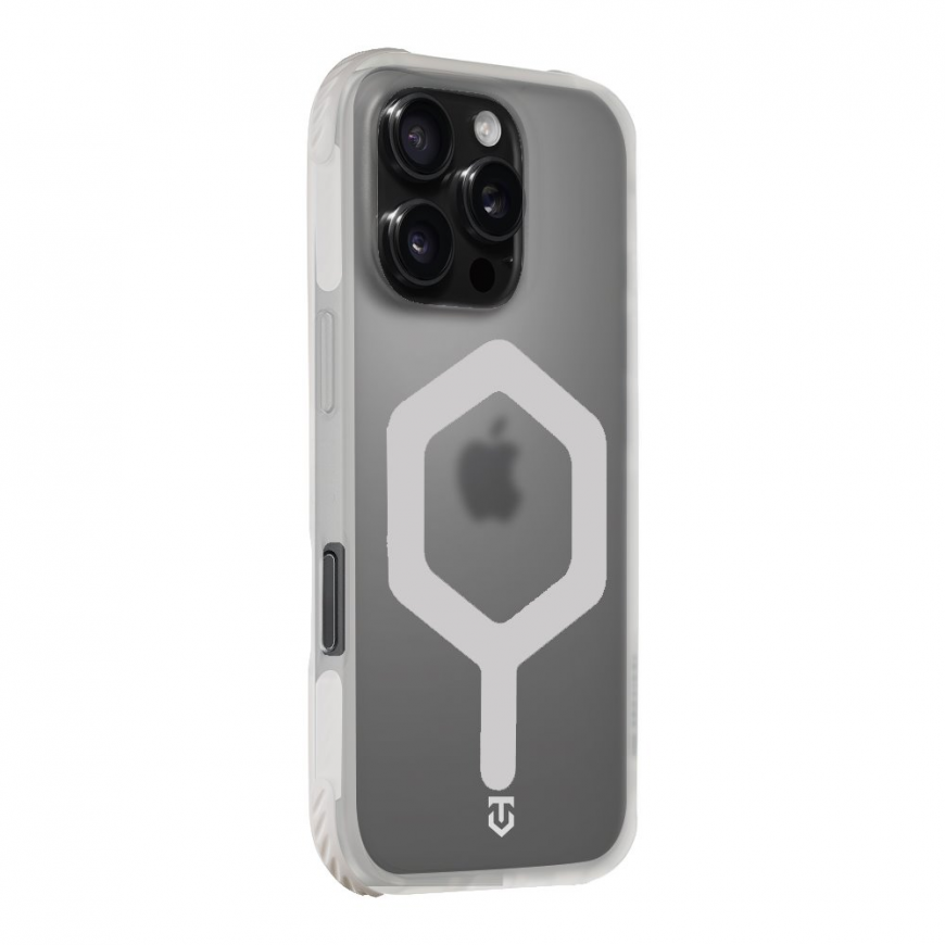Tactical MagForce Hexagon Cover for Apple iPhone 16 Pro T-White