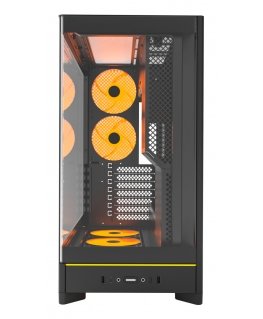 Montech HS02 PRO Midi Tower musta