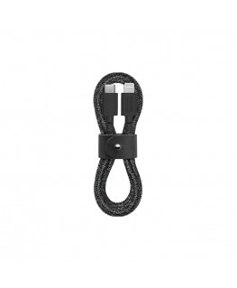 Native Union BELT-KV-CL-CS-BK-2 кабель с разъемами Lightning 1,2 m Черный