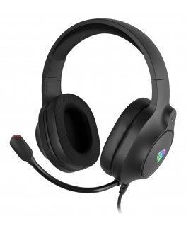 GENESIS NEON 213 Laisvų rankų įranga Vielinis Rankinis Skambučiai / muzika USB A tipo Juoda