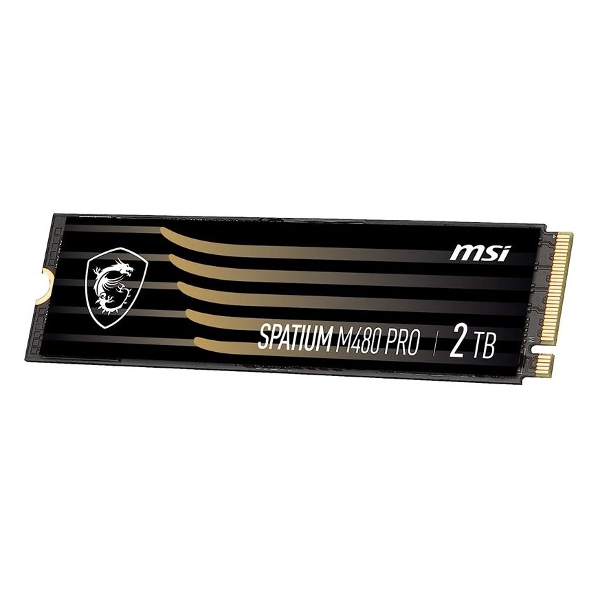 MSI Spatium M480 PRO PCIE 4.0 NVME M.2 2TB SSD-massamuisti PCI Express 4.0 3D NAND