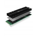 ICY BOX IB-M2HS-701 M.2 NVMe SSD Radiatorius Juoda 1 vnt ICY BOX IB-M2HS-701 M.2 NVMe SSD Radiatorius Juoda 1 vnt