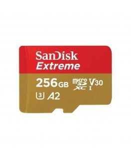 SanDisk Extreme 256 GB MicroSDXC UHS-I Klases 10