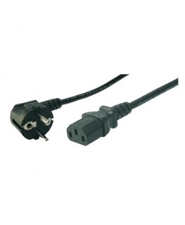 LogiLink CP095 maitinimo kabelis Juoda 3 m CEE7/7 C13 šakotuvas