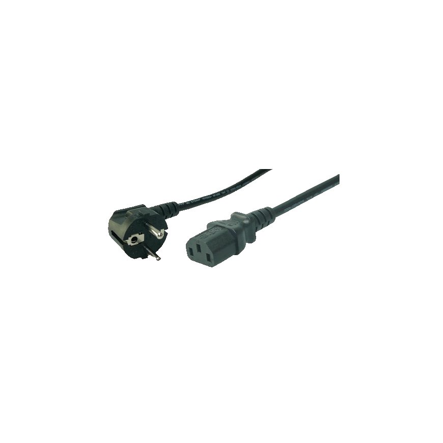 LogiLink CP095 elektrības kabelis Melns 3