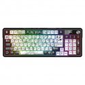 REDRAGON K719GF-RGB-PRO tastatūra USB + RF Wireless + Bluetooth Melns REDRAGON K719GF-RGB-PRO tastatūra USB + RF Wireless + Bluetooth Melns