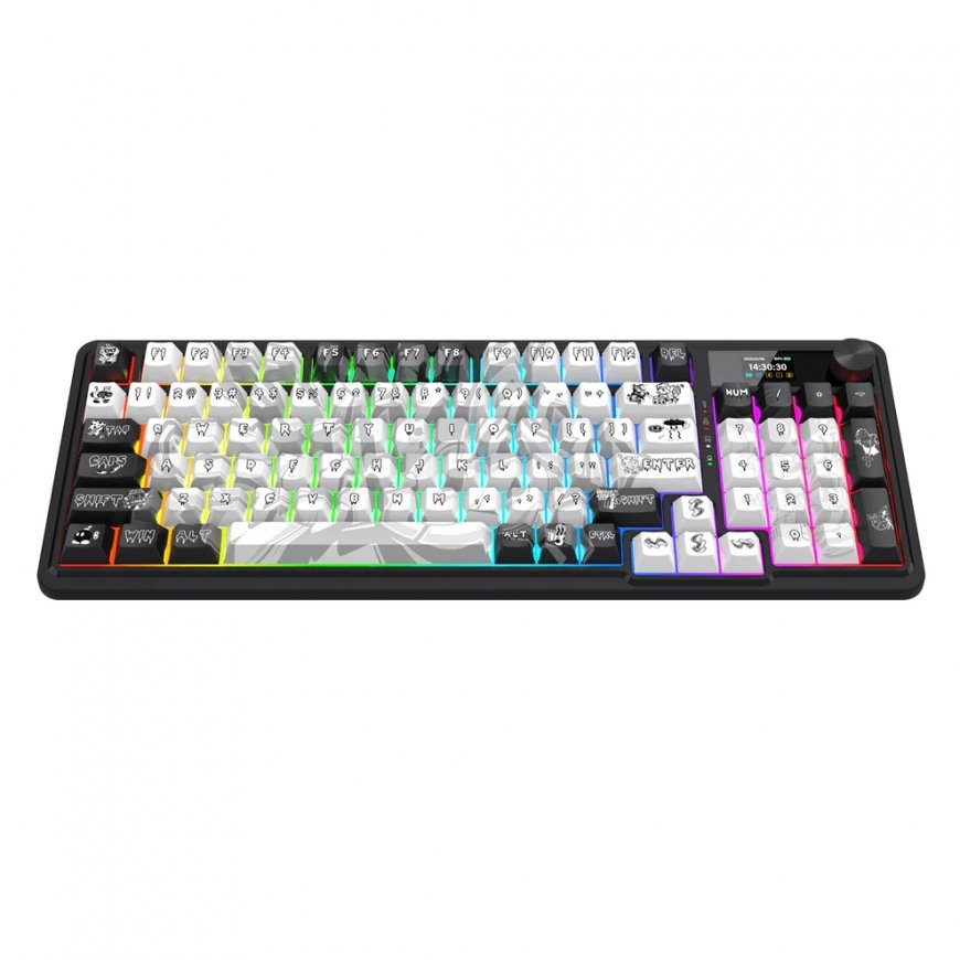 REDRAGON K719GF-RGB-PRO klaviatūra USB + RF Wireless + Bluetooth Juoda – 2