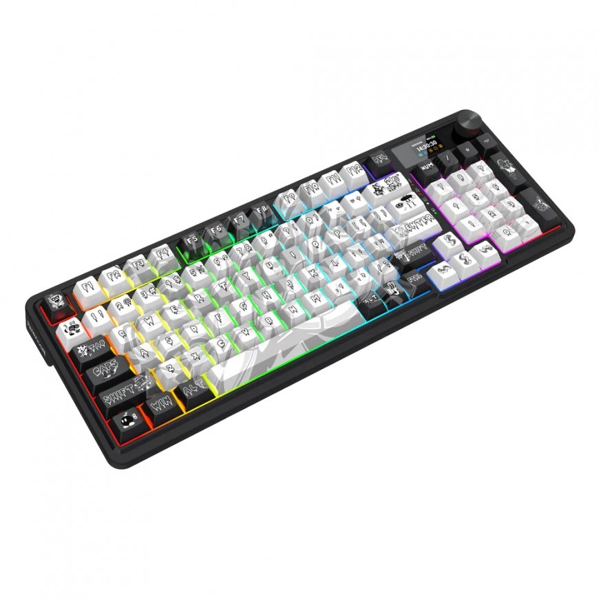 REDRAGON K719GF-RGB-PRO keyboard USB + RF Wireless + Bluetooth Black – 3