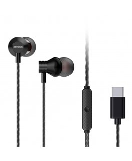 Aiwa ESTM-50USB-C Гарнитура Проводная Вкладыши Calls/Music USB Type-C Черный