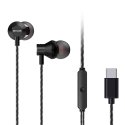 Aiwa ESTM-50USB-C Laisvų rankų įranga Vielinis Įkišamos į ausį Skambučiai / muzika C tipo USB Juoda Aiwa ESTM-50USB-C Laisvų rankų įranga Vielinis Įkišamos į ausį Skambučiai / muzika C tipo USB Juoda