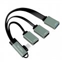 LogiLink UA0361 interface hub USB 3.2 Gen 1 (3.1 Gen 1) Type-C 5000 Mbit/s Silver LogiLink UA0361 interface hub USB 3.2 Gen 1 (3.1 Gen 1) Type-C 5000 Mbit/s Silver