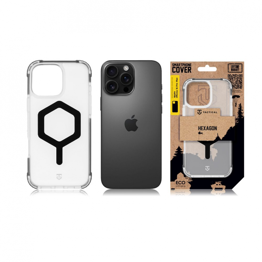Tactical MagForce Hexagon Cover for Apple iPhone 16 Pro Max T-Bl – 4