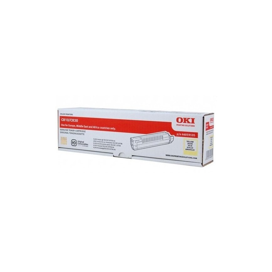 OKI 44059105 toner cartridge 1 pc(s) Original Yellow