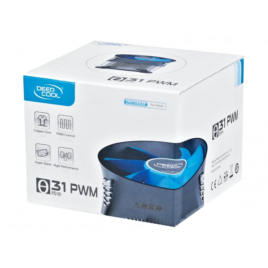 DeepCool Theta 31 PWM Процессор Кулер 10 cm Алюминий, Бронзовый – 4